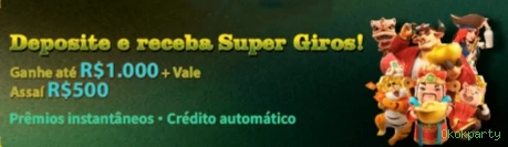 Requisitos cadastro Okokparty